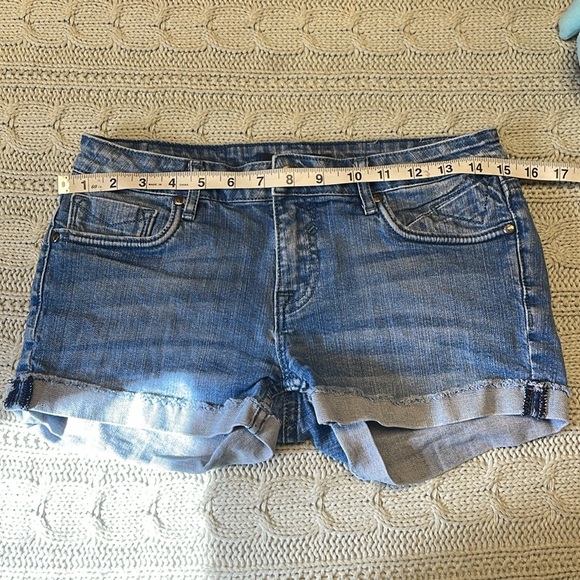Vigoss denim shorts good used condition no major flaws size 29 - Picture 6 of 11